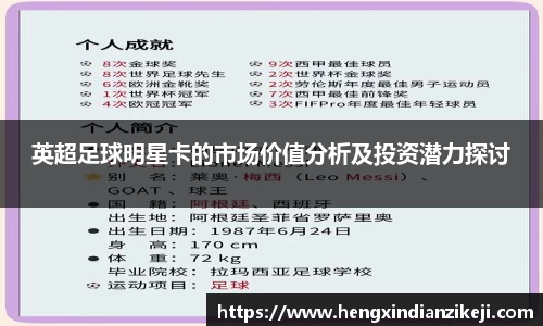 英超足球明星卡的市场价值分析及投资潜力探讨